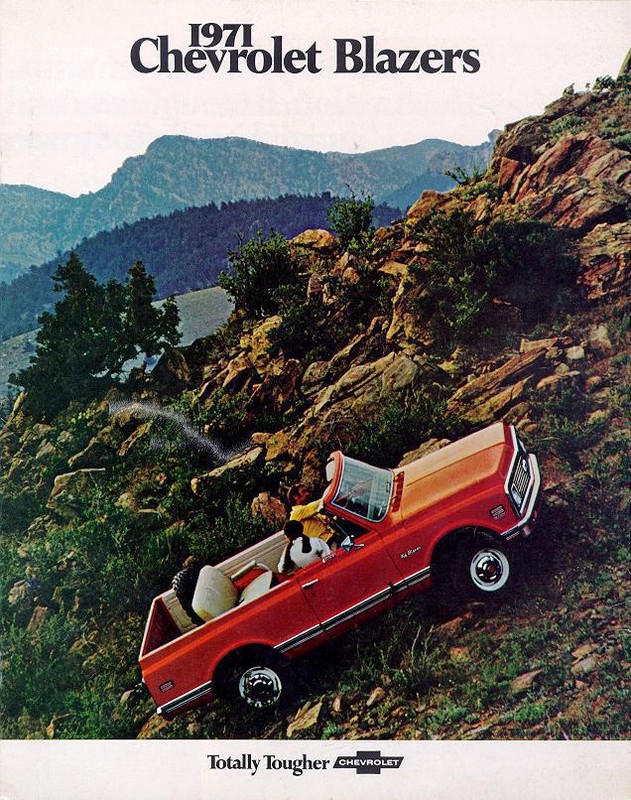 1971 Chevrolet Blazer Brochure